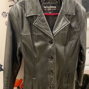 Wilson Women's Black Leather Jacket